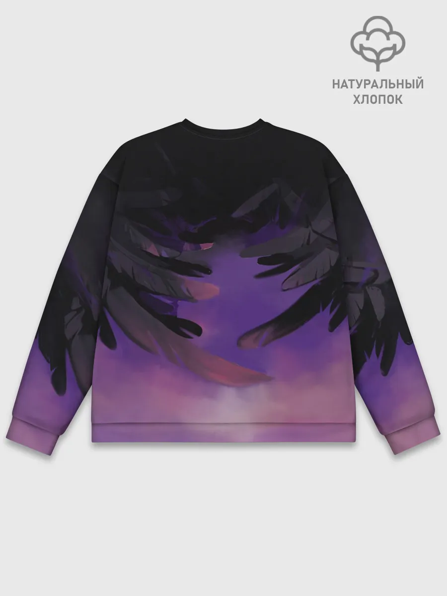 Мужской свитшот базовый / Крылья Хаула