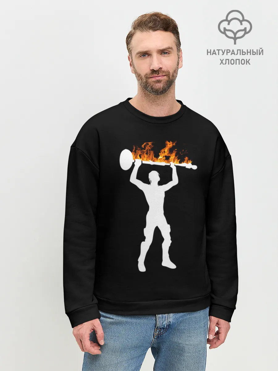 Мужской свитшот базовый / Travis Scott, Fortnite