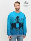 Мужской свитшот базовый / Zima blue