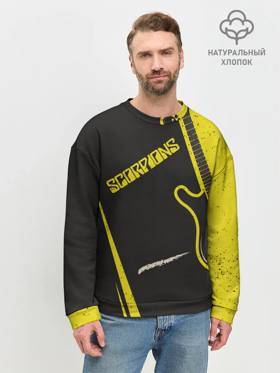 Мужской свитшот базовый / Scorpions