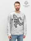 Мужской свитшот базовый / FREE HUGS