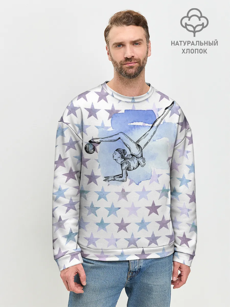 Мужской свитшот базовый / gymnastics