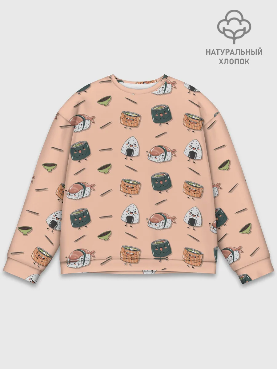 Мужской свитшот базовый / Суши