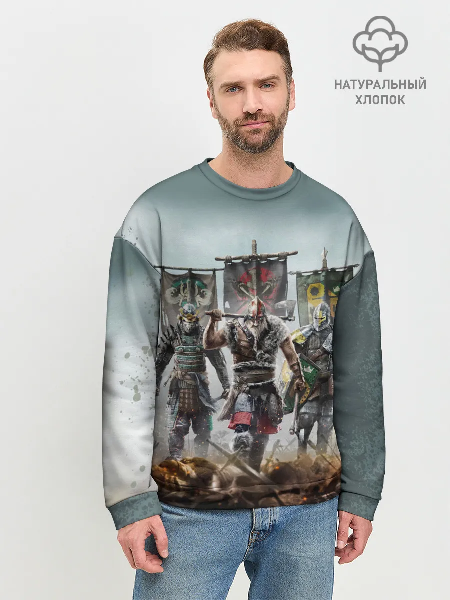 Мужской свитшот базовый / For Honor