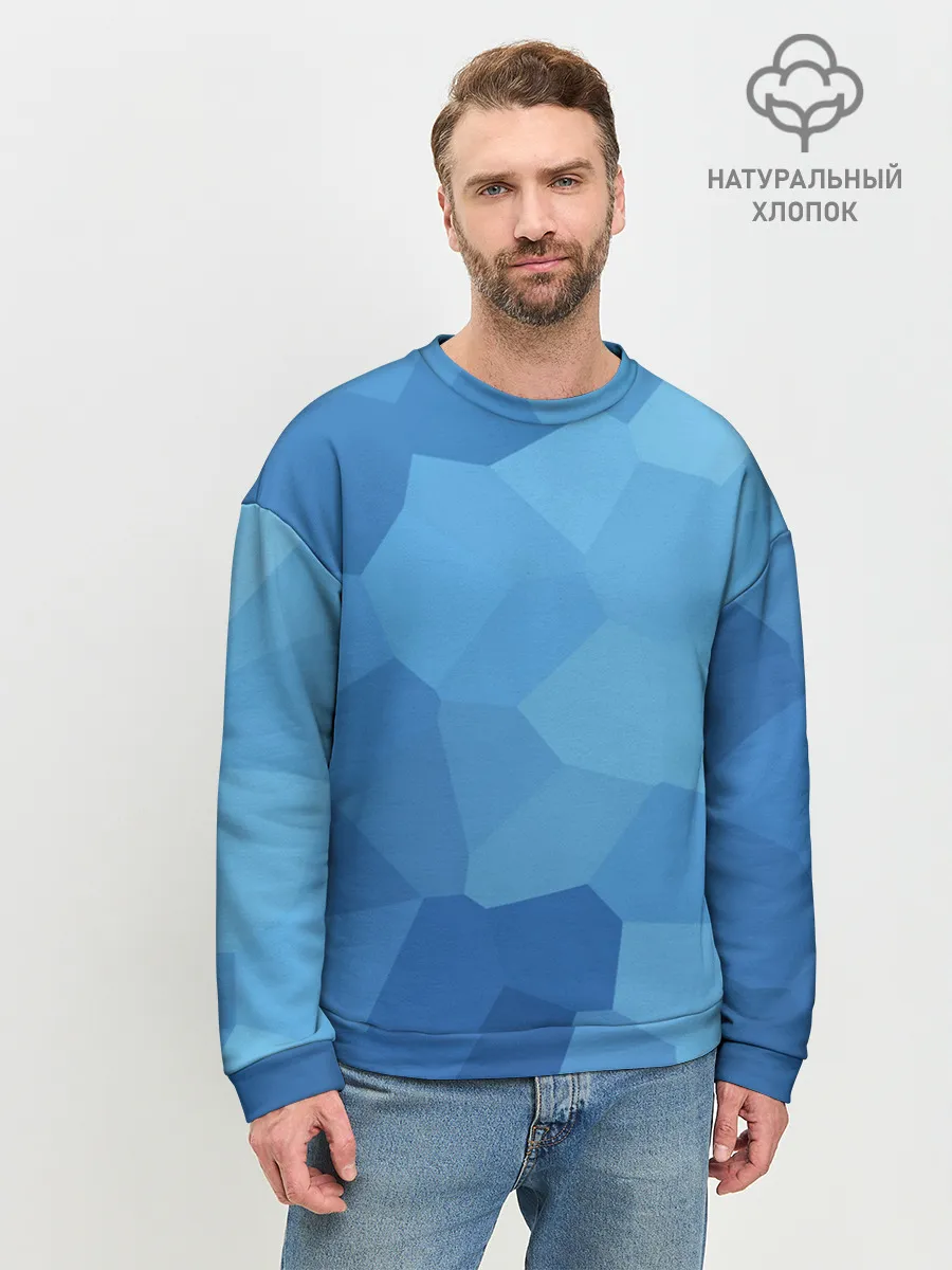 Мужской свитшот базовый / Пикси кристаллы