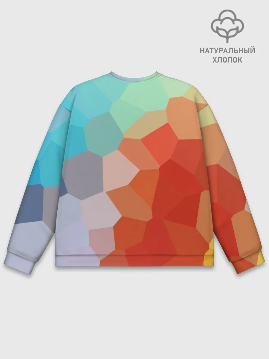 Мужской свитшот базовый / Пикси кристаллы