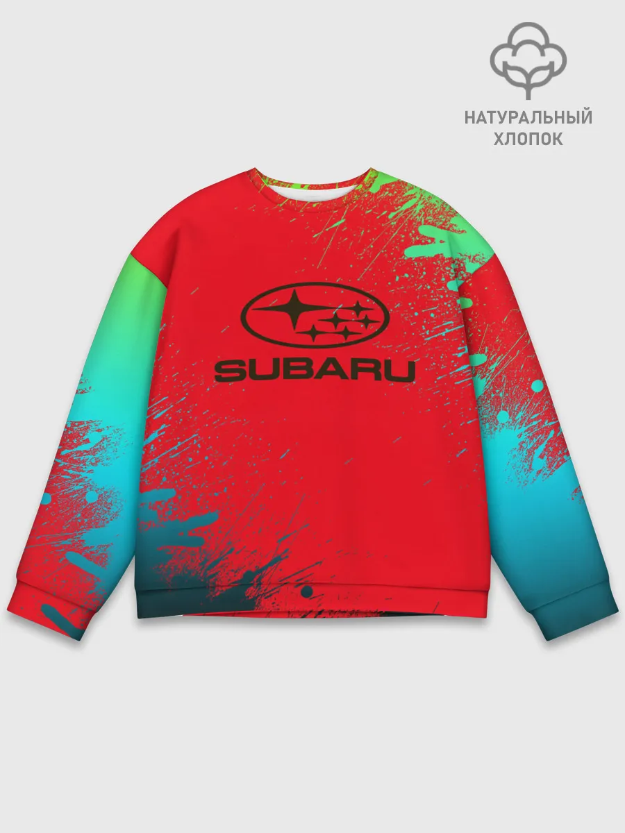 Мужской свитшот базовый / SUBARU