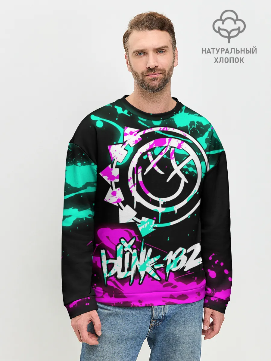 Мужской свитшот базовый / Blink-182