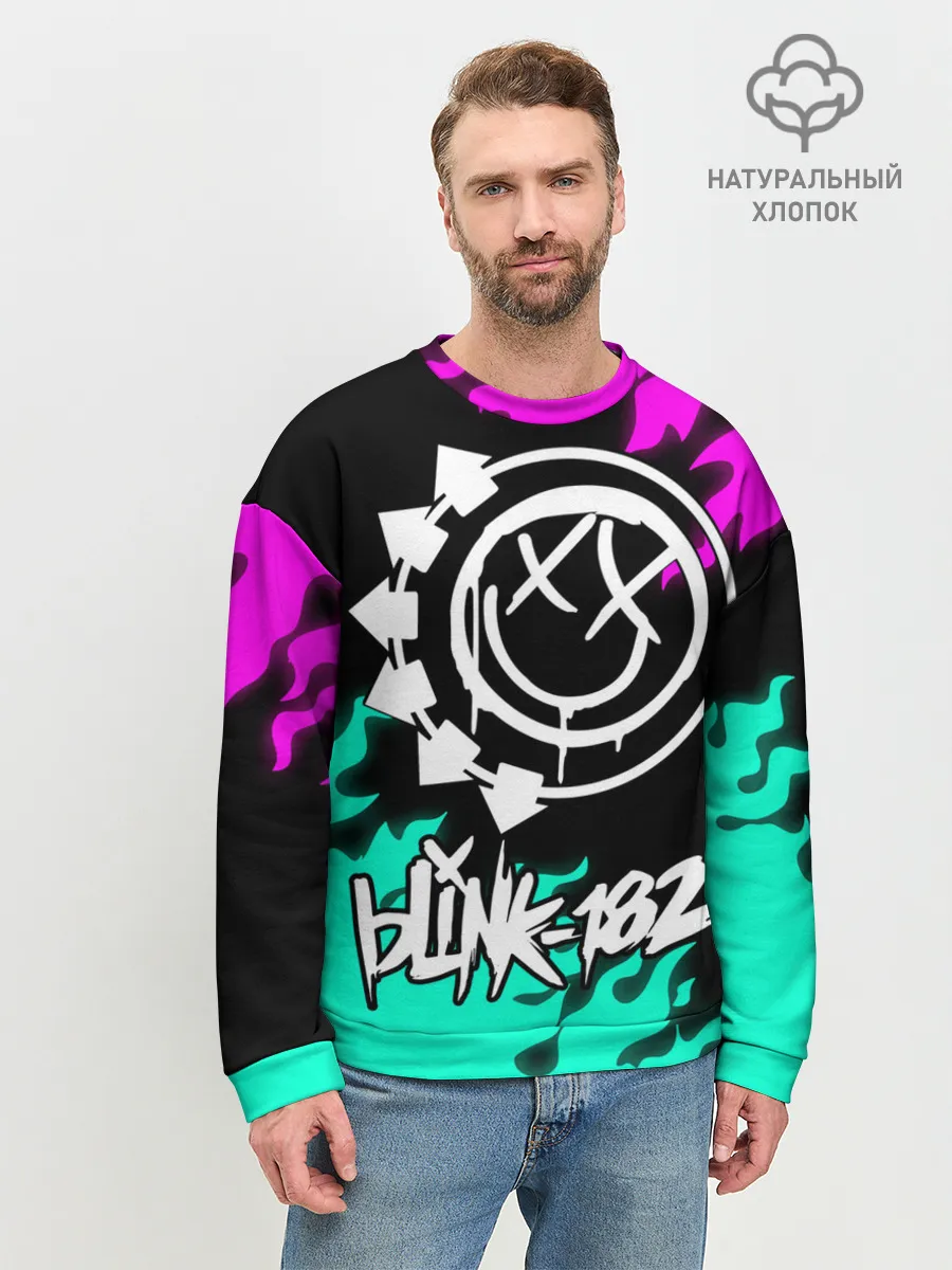 Мужской свитшот базовый / Blink-182