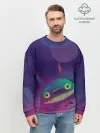 Мужской свитшот базовый / Тоторо выглядывает