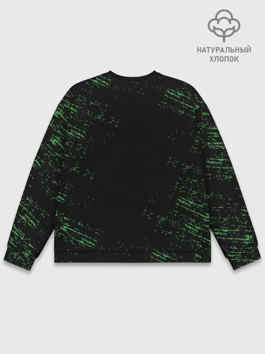 Мужской свитшот базовый / MINECRAFT CREEPER