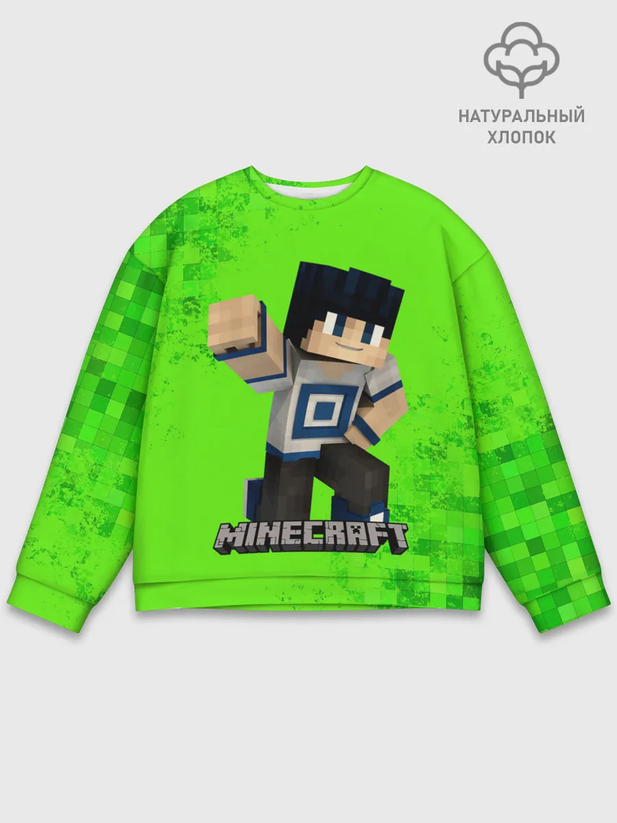 Мужской свитшот базовый / MINECRAFT