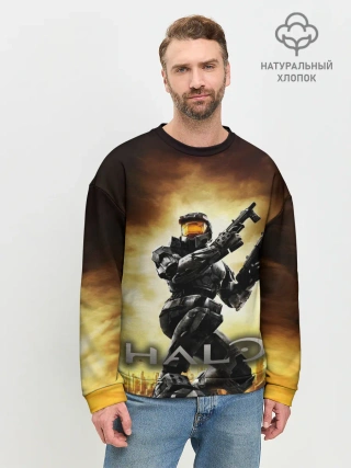 Мужской свитшот базовый / Halo Infinite
