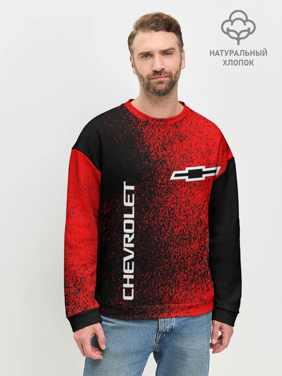 Мужской свитшот базовый / CHEVROLET