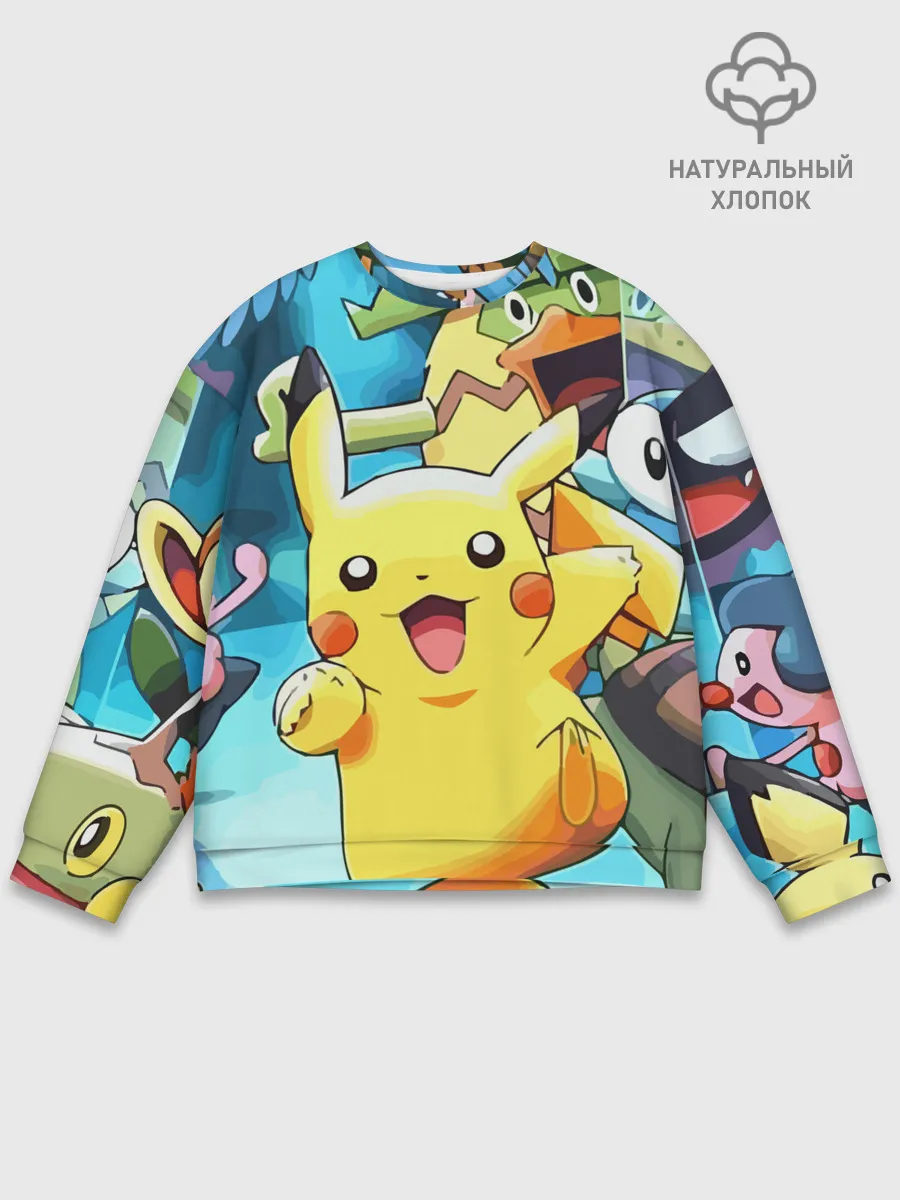Мужской свитшот базовый / Pokrmons