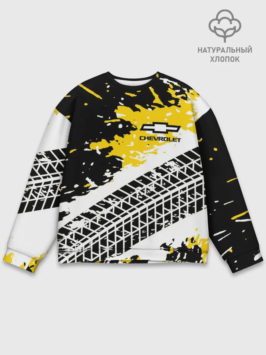 Мужской свитшот базовый / CHEVROLET