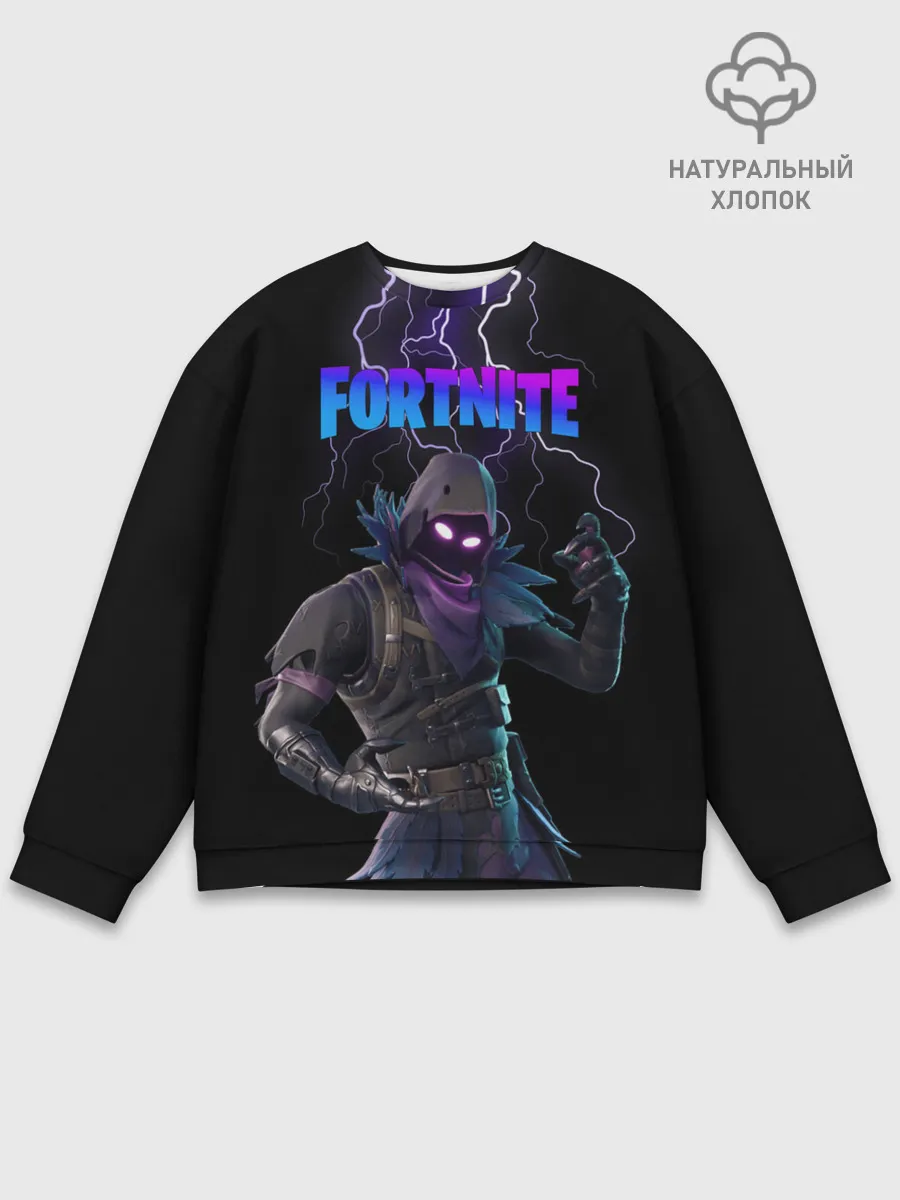 Мужской свитшот базовый / Raven Fortnite