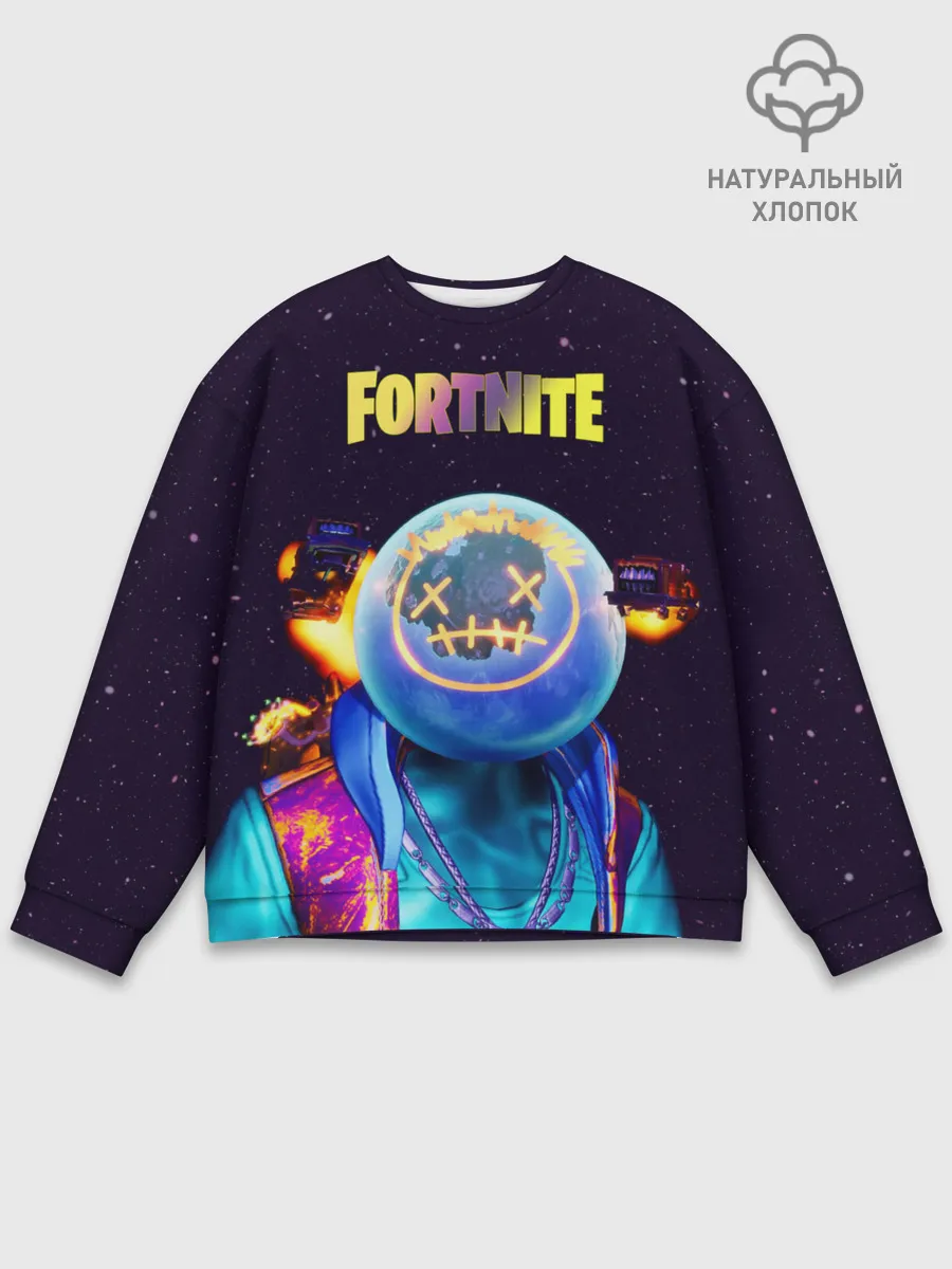 Мужской свитшот базовый / Astro Jack Fortnite