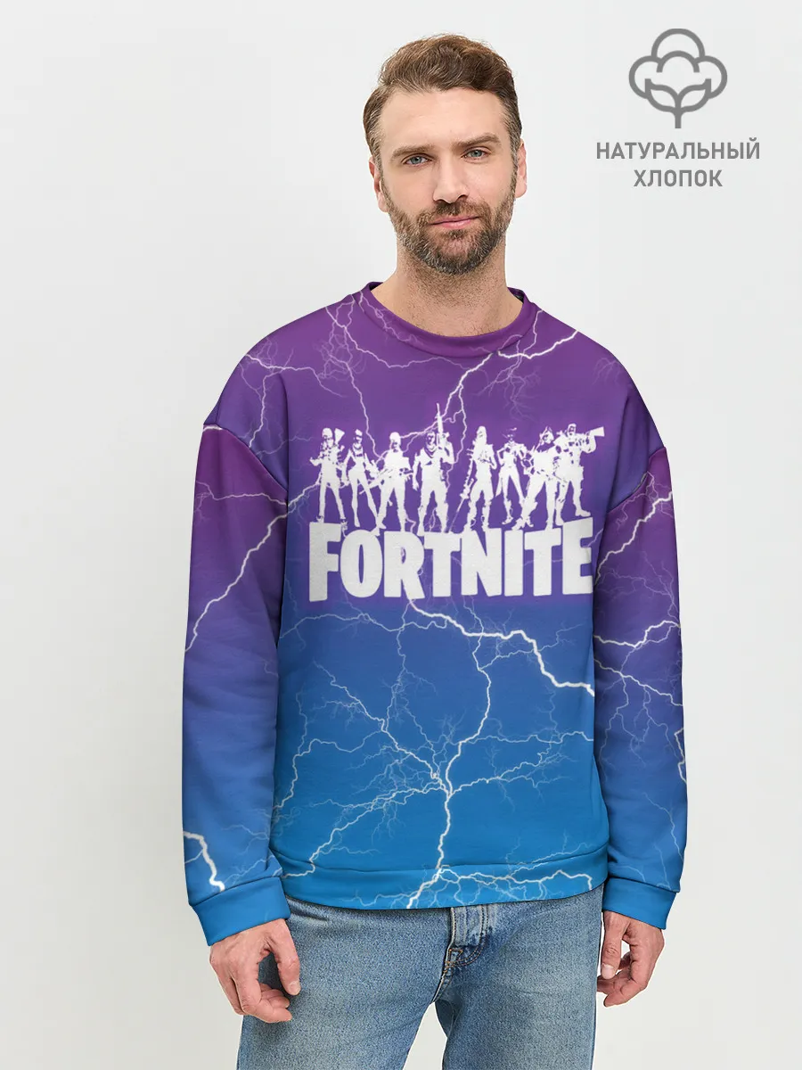 Мужской свитшот базовый / Fortnite