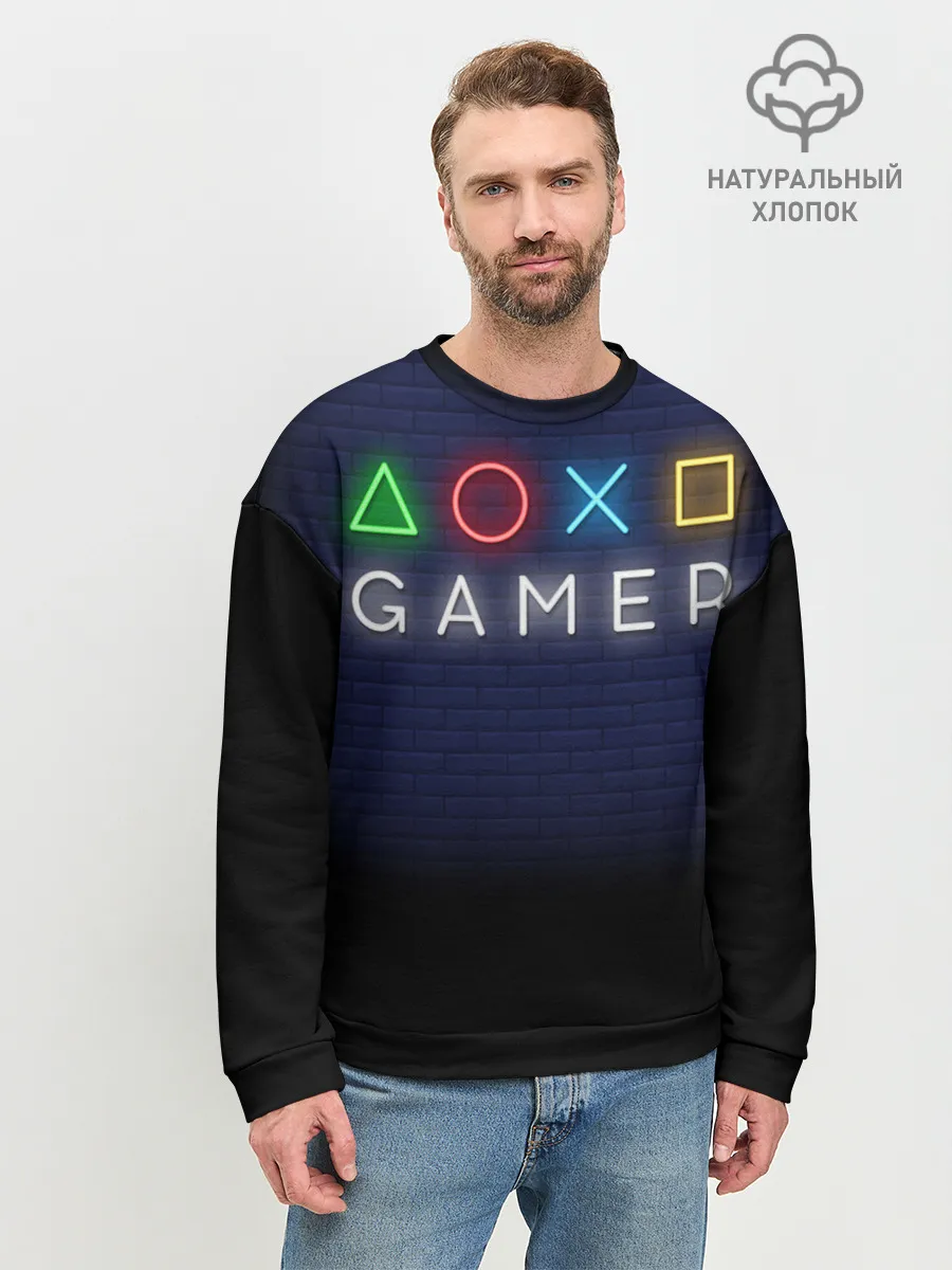 Мужской свитшот базовый / Doxo Gamer