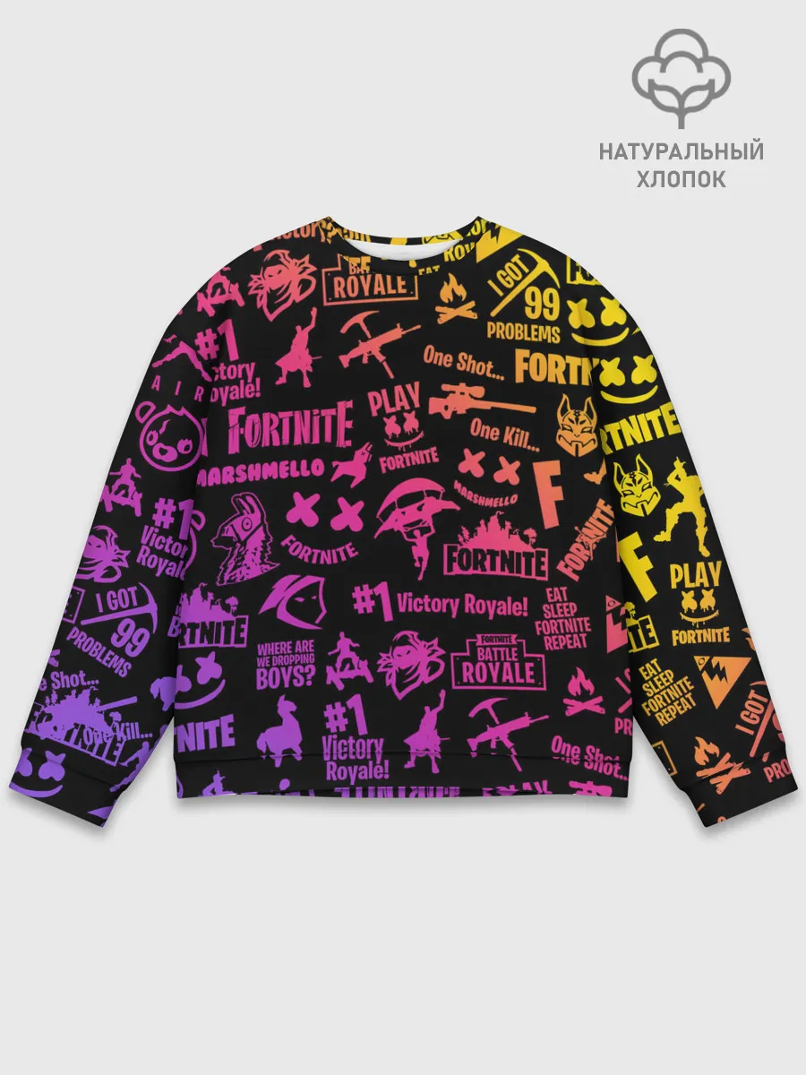 Мужской свитшот базовый / FORTNITE PARTY EVENT / ФОРТНАЙТ