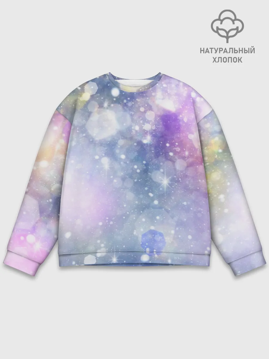 Мужской свитшот базовый / Звездное небо