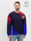 Мужской свитшот базовый / Barcelona