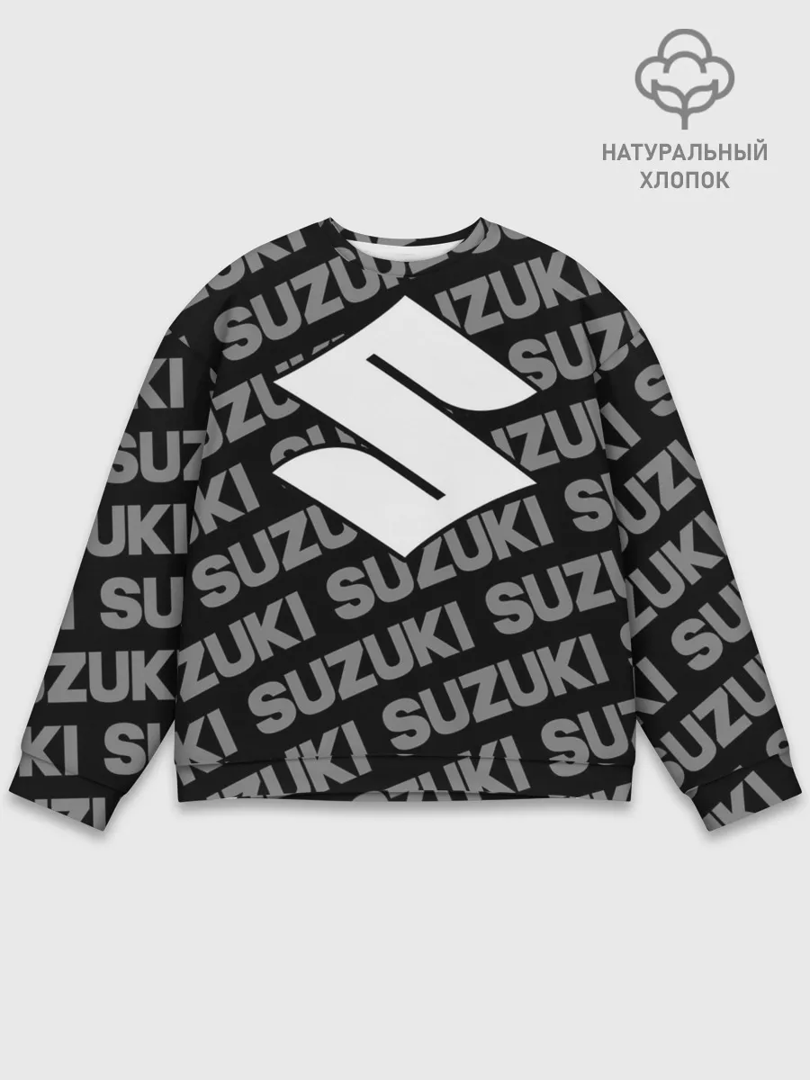 Мужской свитшот базовый / SUZUKI