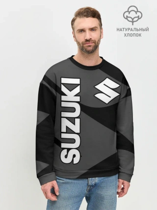 Мужской свитшот базовый / SUZUKI