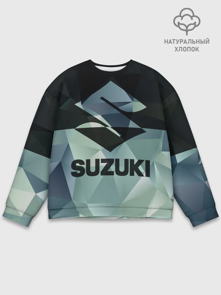 Мужской свитшот базовый / SUZUKI