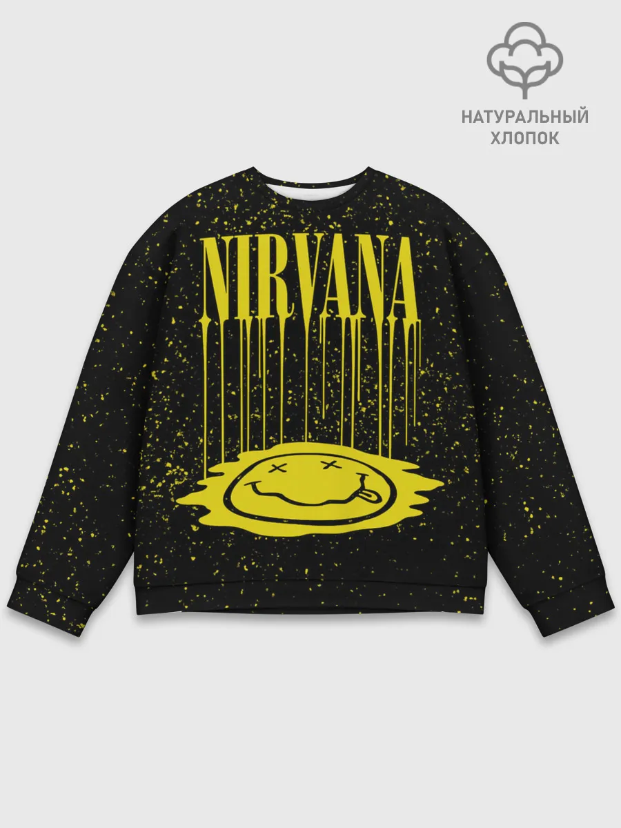 Мужской свитшот базовый / Nirvana