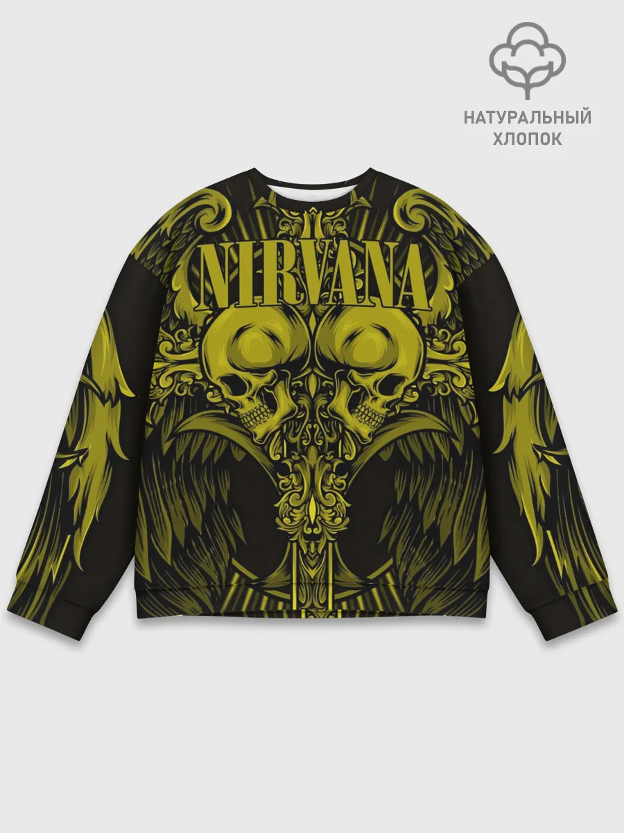 Мужской свитшот базовый / Nirvana