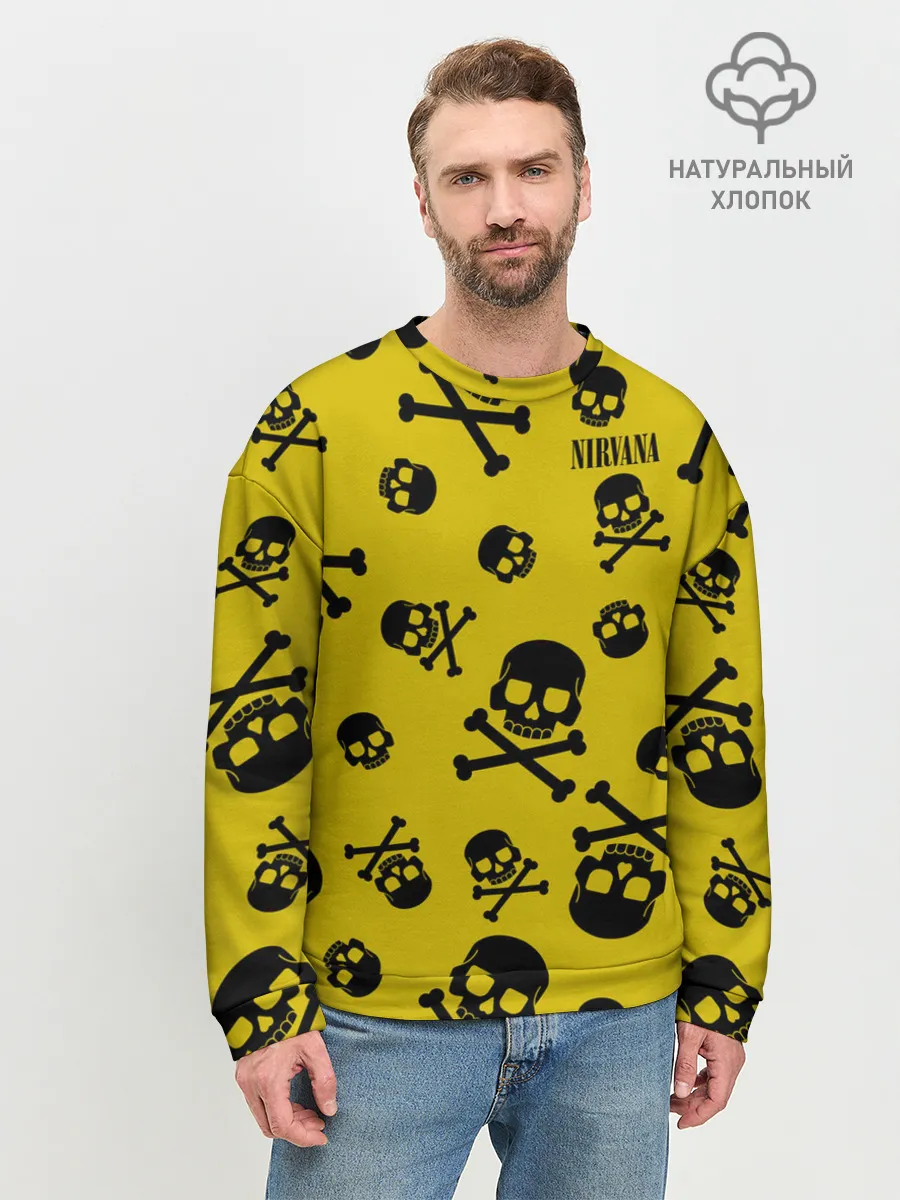 Мужской свитшот базовый / Nirvana