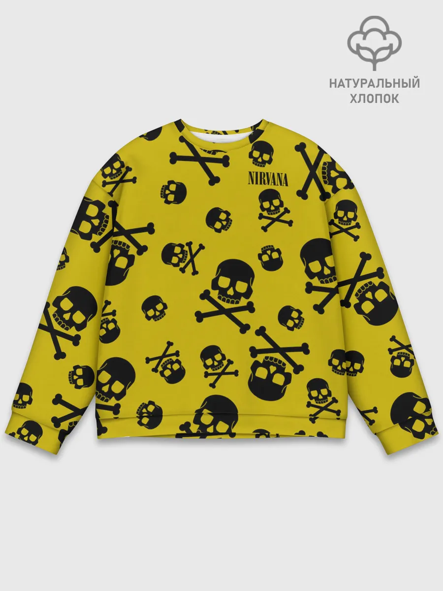 Мужской свитшот базовый / Nirvana