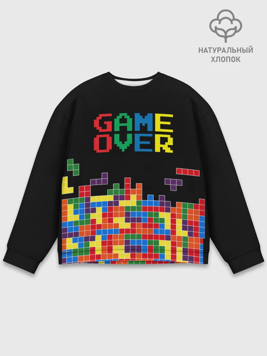 Мужской свитшот базовый / ТЕТРИС