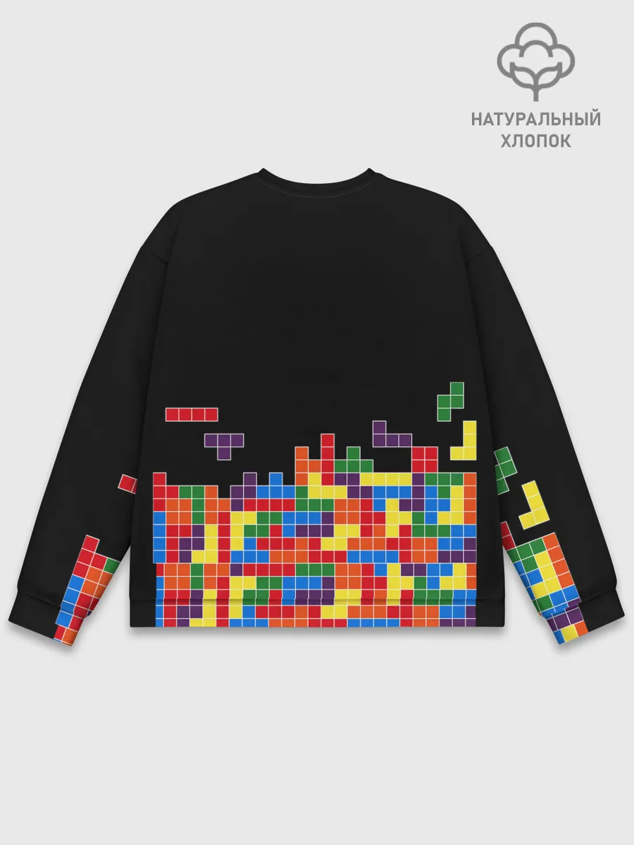 Мужской свитшот базовый / ТЕТРИС