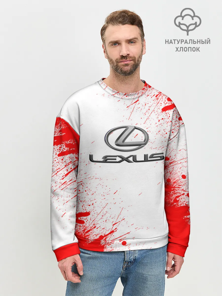 Мужской свитшот базовый / lexus