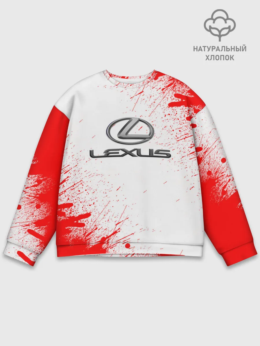 Мужской свитшот базовый / lexus