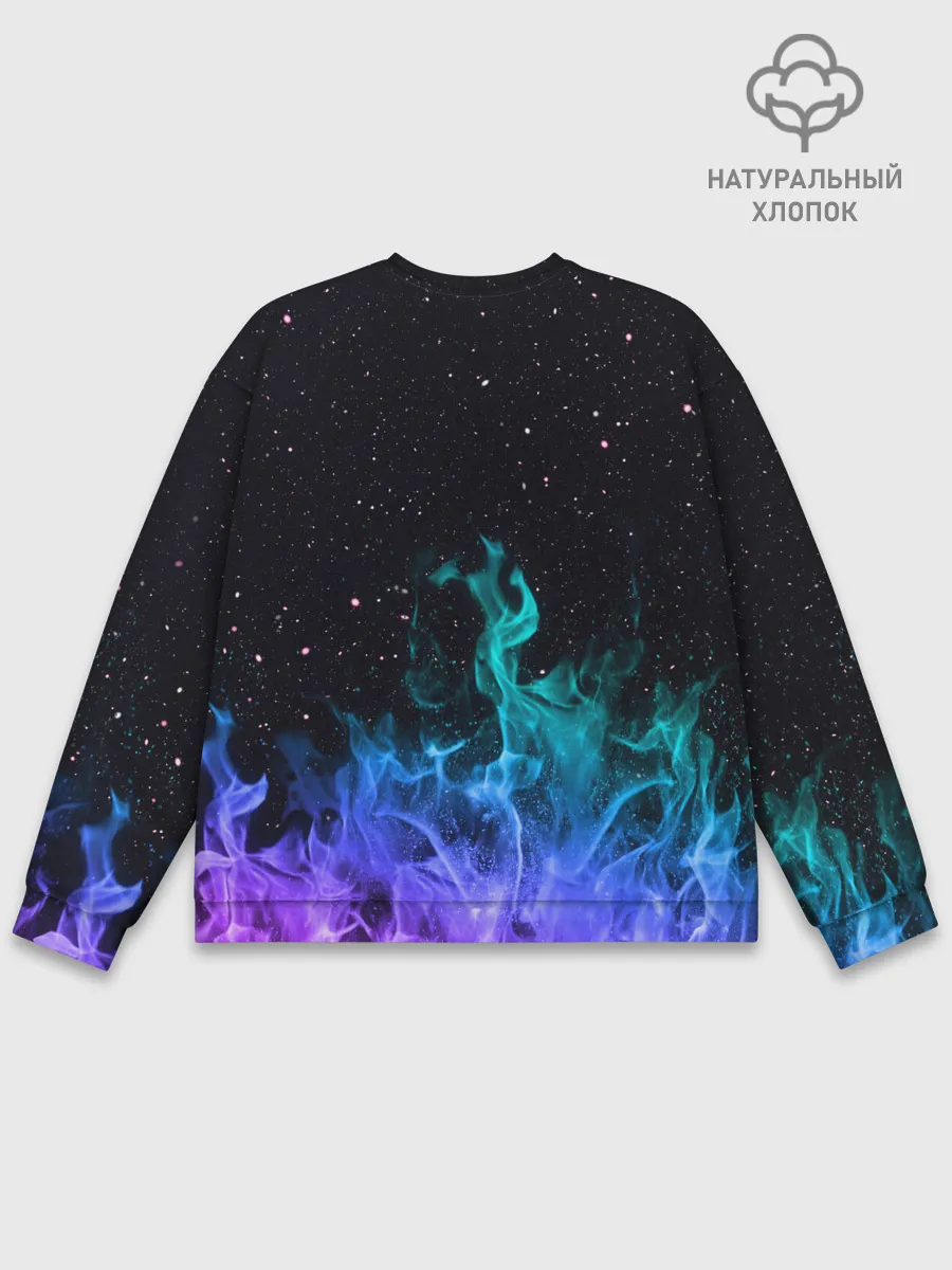 Мужской свитшот базовый / Перламутровый огонь