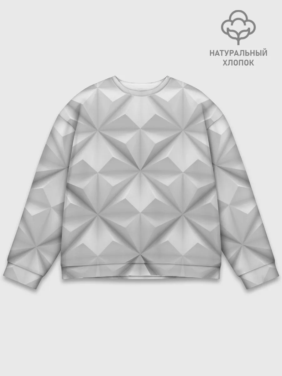 Мужской свитшот базовый / Ромбы
