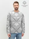 Мужской свитшот базовый / Ромбы
