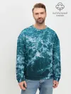 Мужской свитшот базовый / Водная гладь