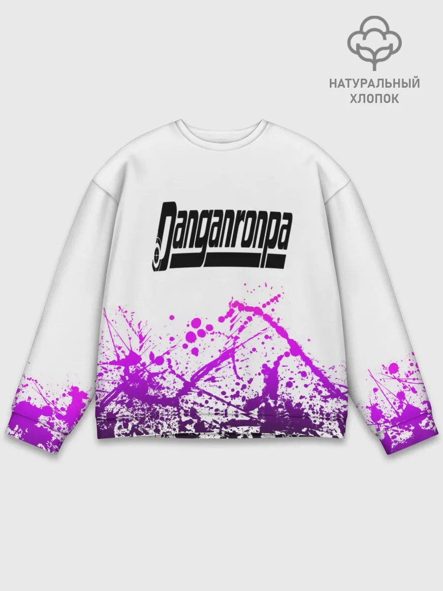 Мужской свитшот базовый / Danganronpa purple