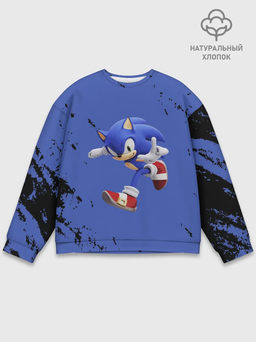 Мужской свитшот базовый / sonic