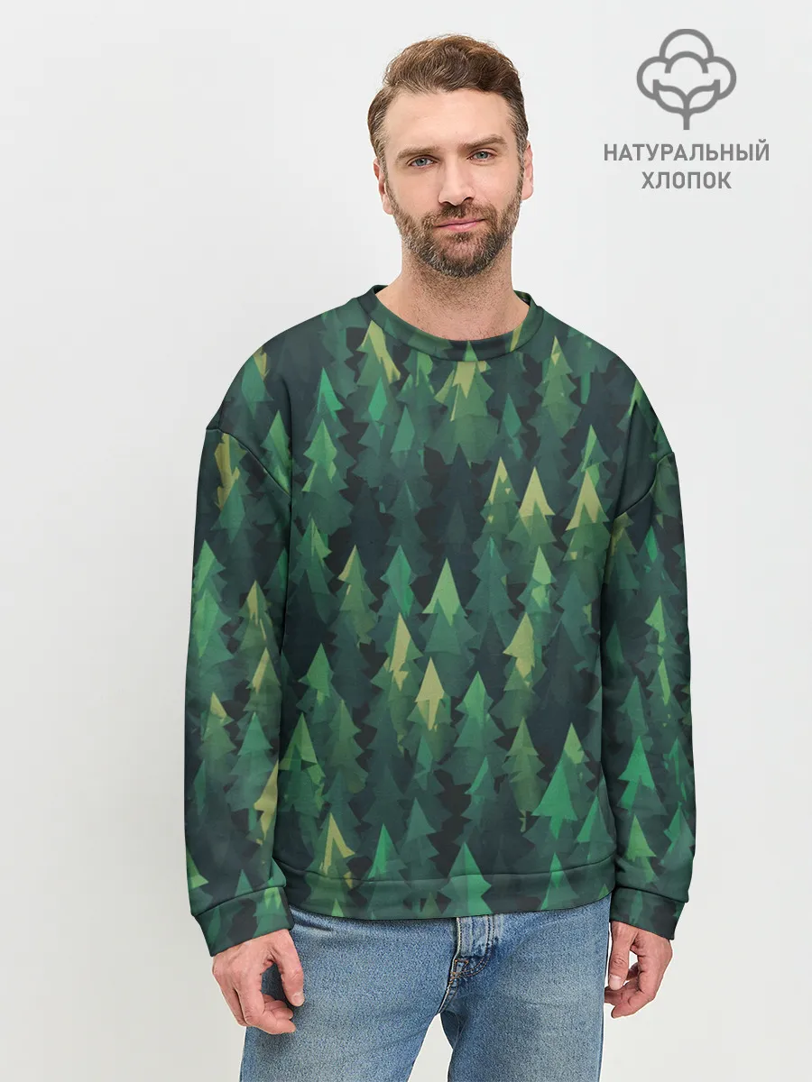 Мужской свитшот базовый / ЛЕС