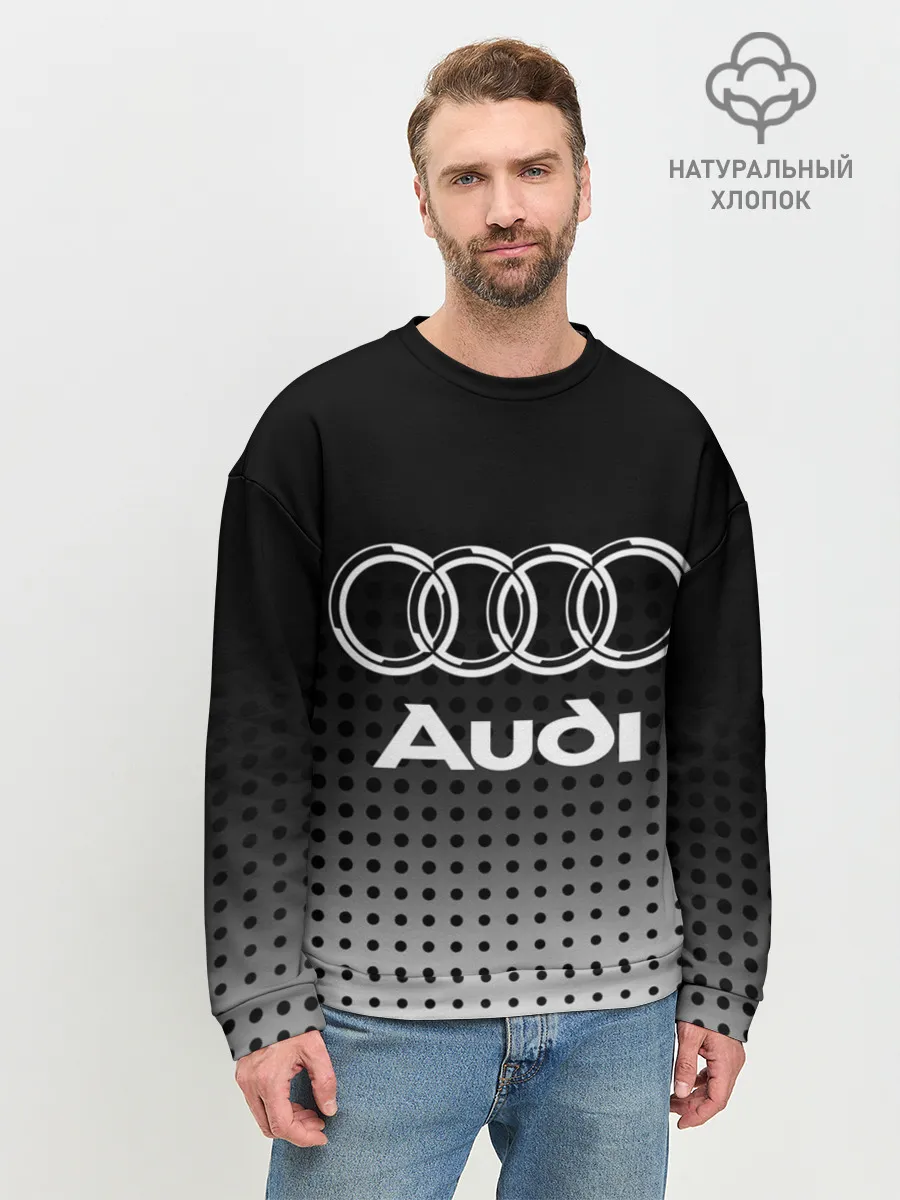 Мужской свитшот базовый / Audi