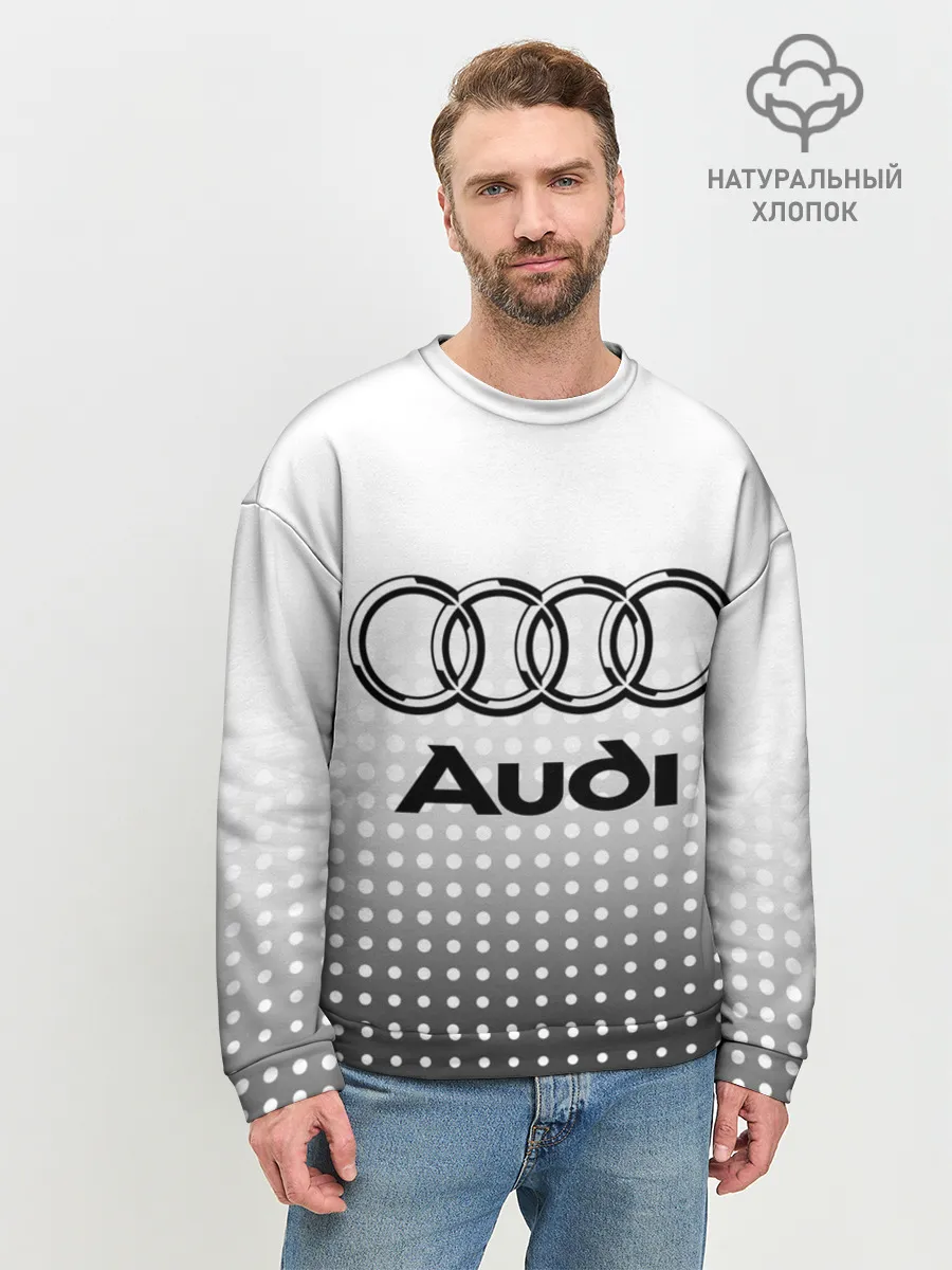 Мужской свитшот базовый / Audi