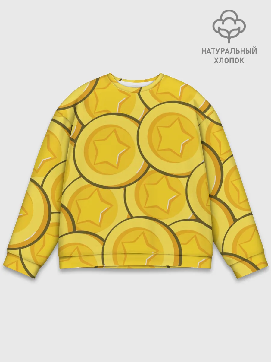 Мужской свитшот базовый / МОНЕТКИ