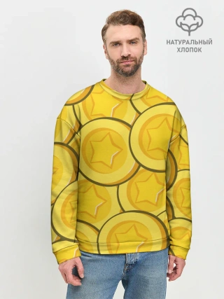 Мужской свитшот базовый / МОНЕТКИ