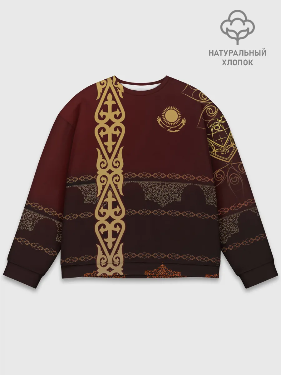 Мужской свитшот базовый / Форма Казахстан